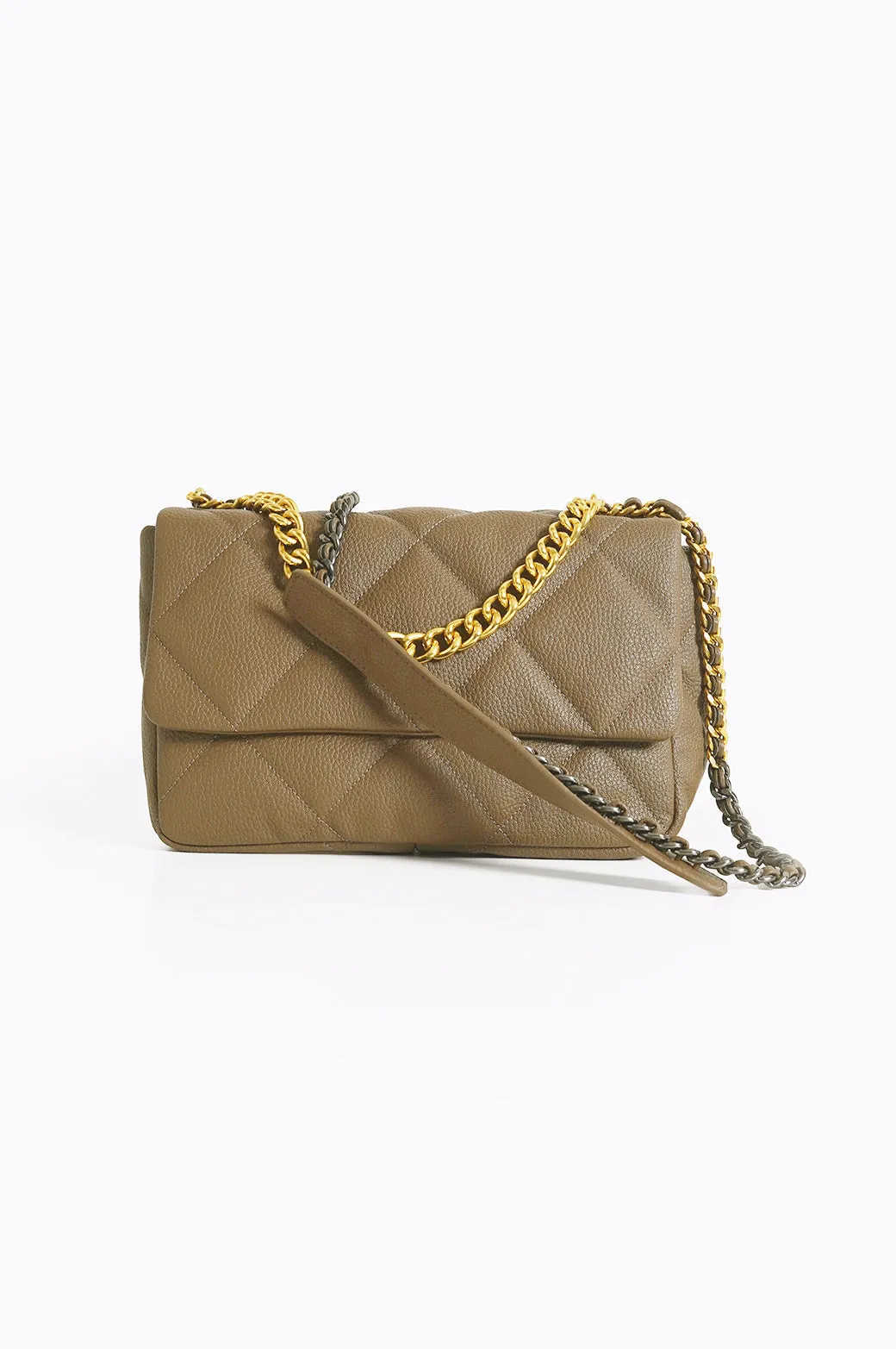 BagSaga Green Maui Shoulder Bag