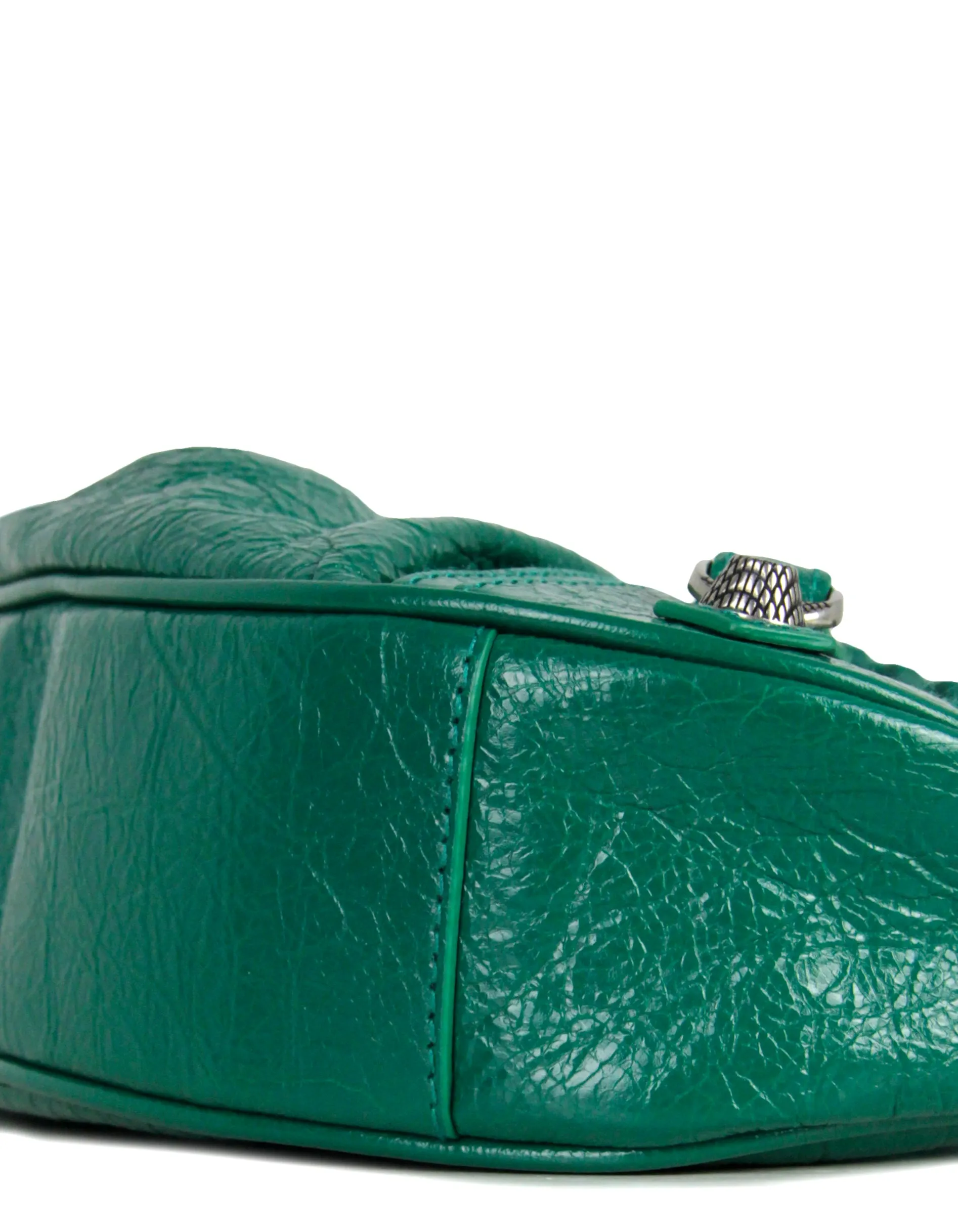 Balenciaga Green Arena Le Cagole XS Shoulder Bag