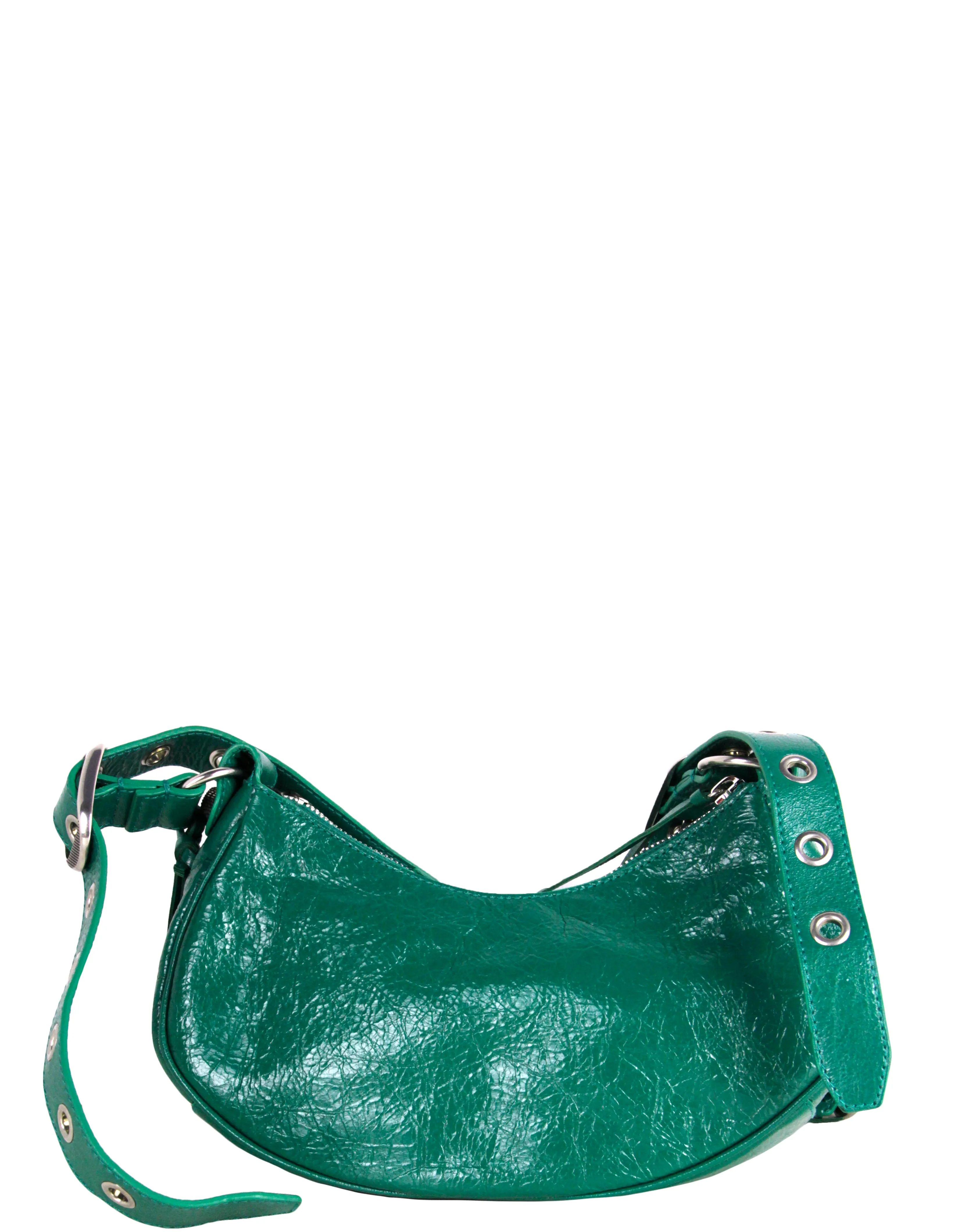 Balenciaga Green Arena Le Cagole XS Shoulder Bag