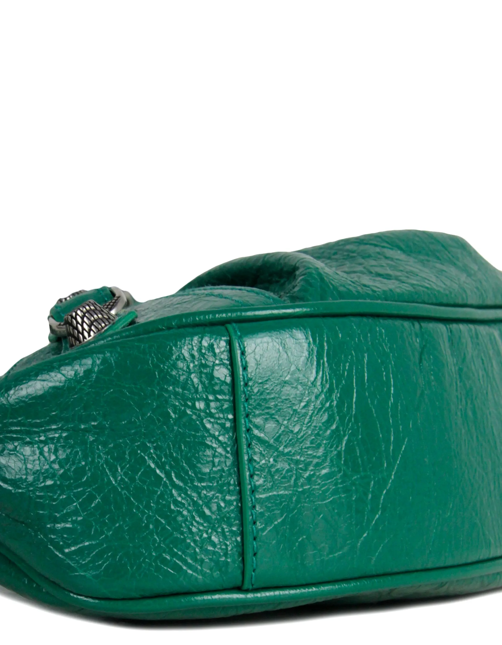 Balenciaga Green Arena Le Cagole XS Shoulder Bag