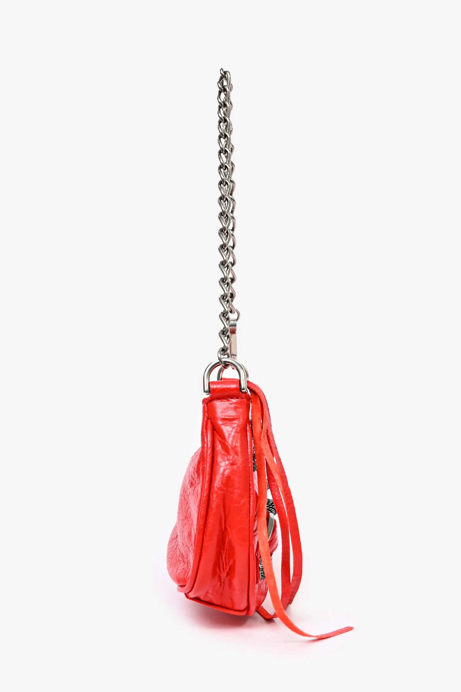 Balenciaga Red Leather Le Cagole Mini
