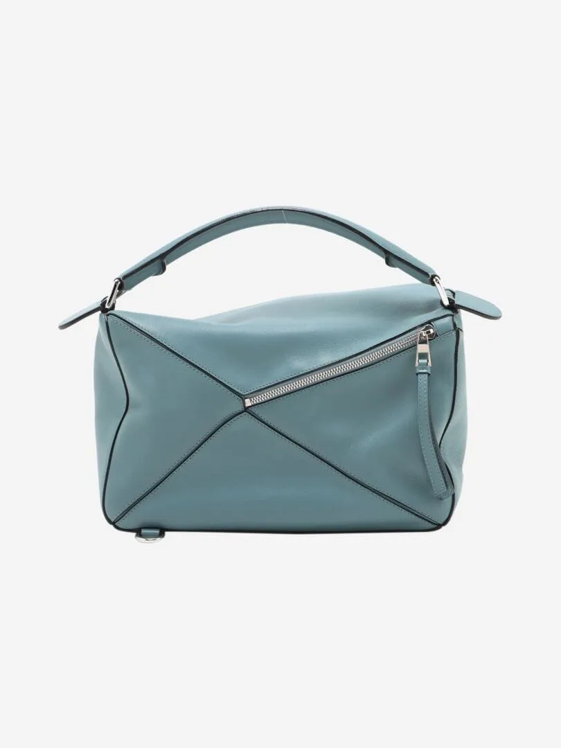 Blue Puzzle bag