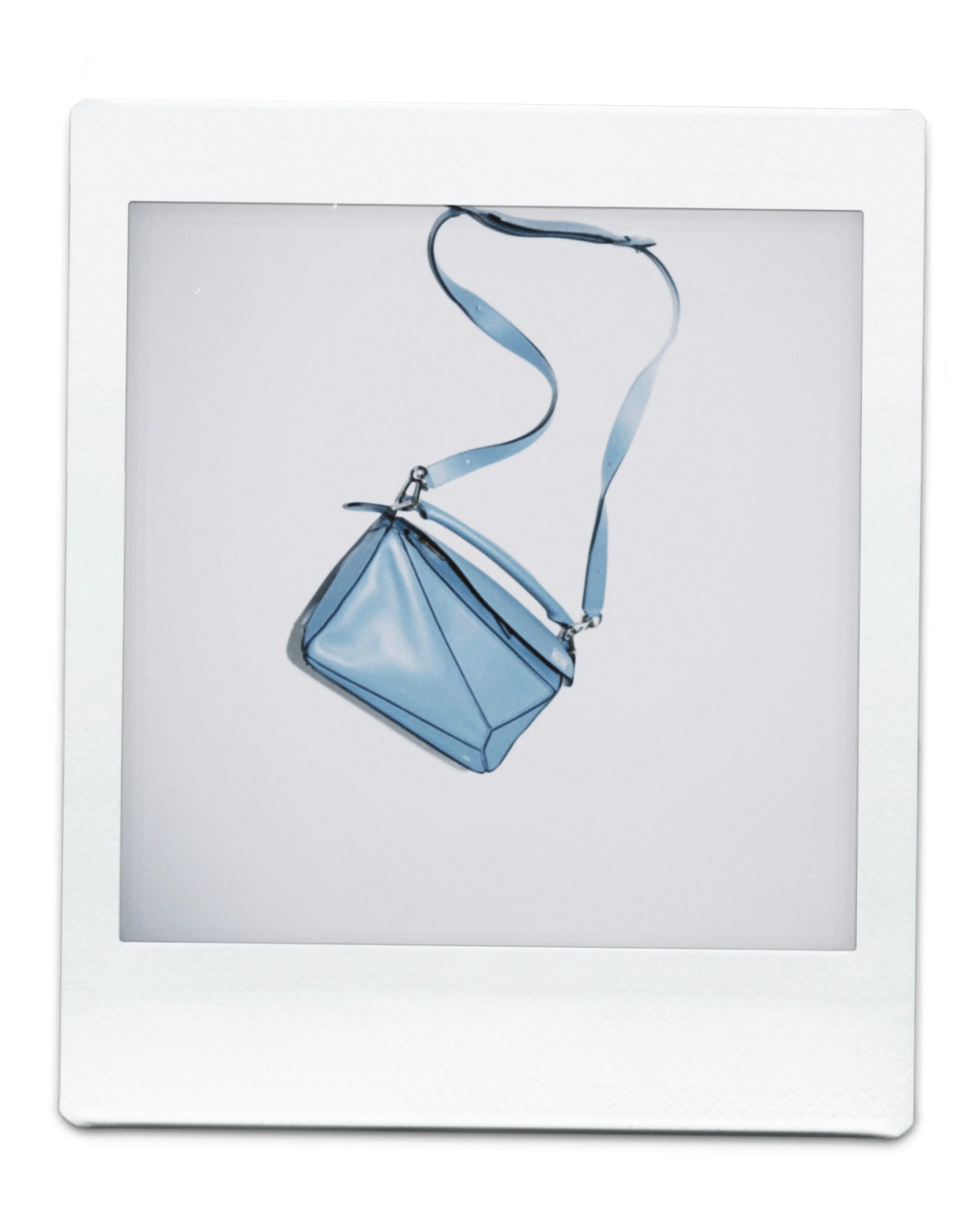 Blue Puzzle bag
