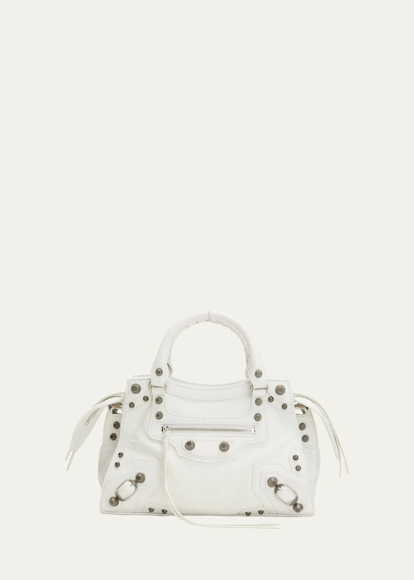 Cagole XS Leather Top-Handle Bag