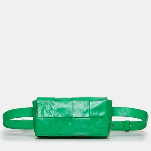 Calfskin Intrecciato Cassette Belt Bag