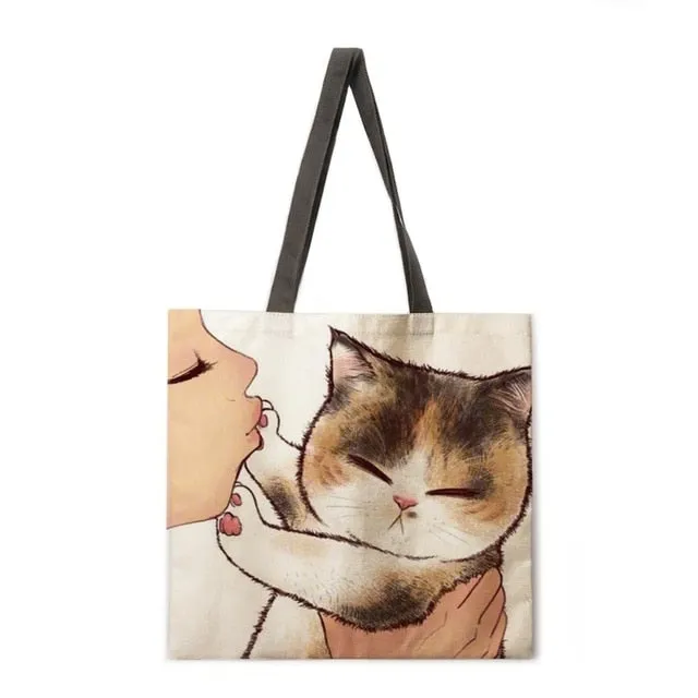 Cat Tote Bag
