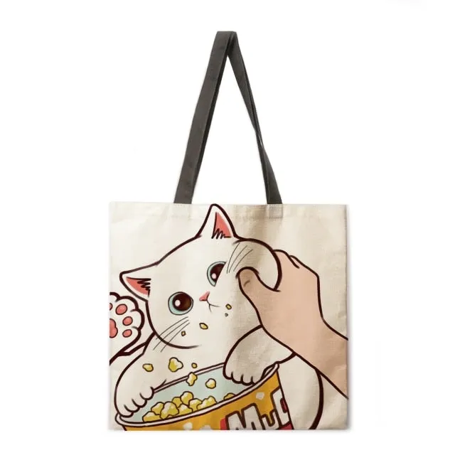 Cat Tote Bag