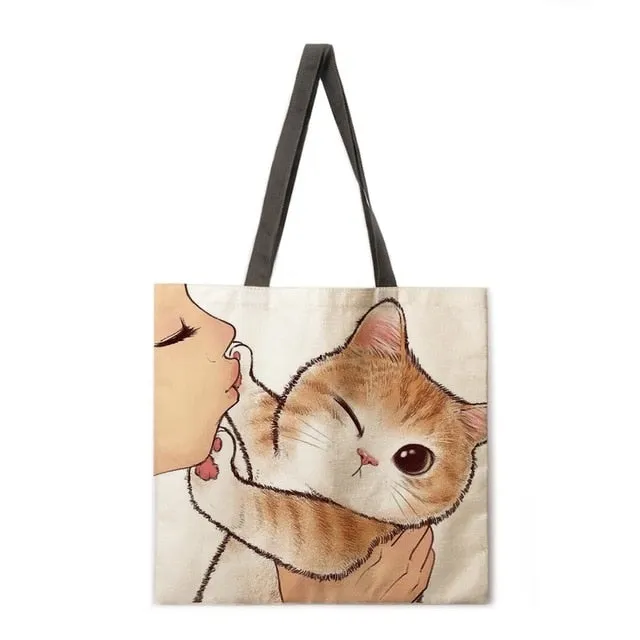 Cat Tote Bag