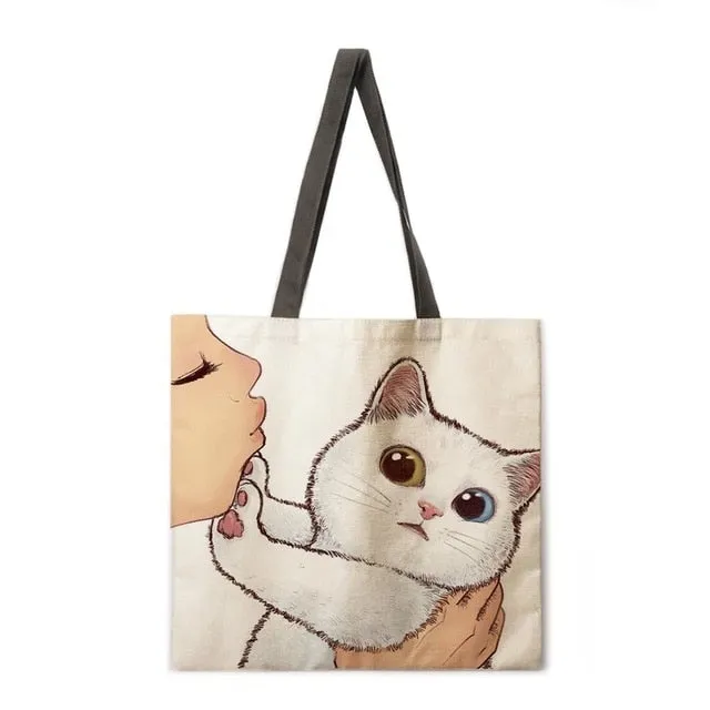 Cat Tote Bag
