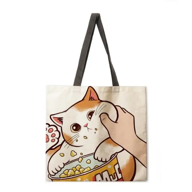 Cat Tote Bag