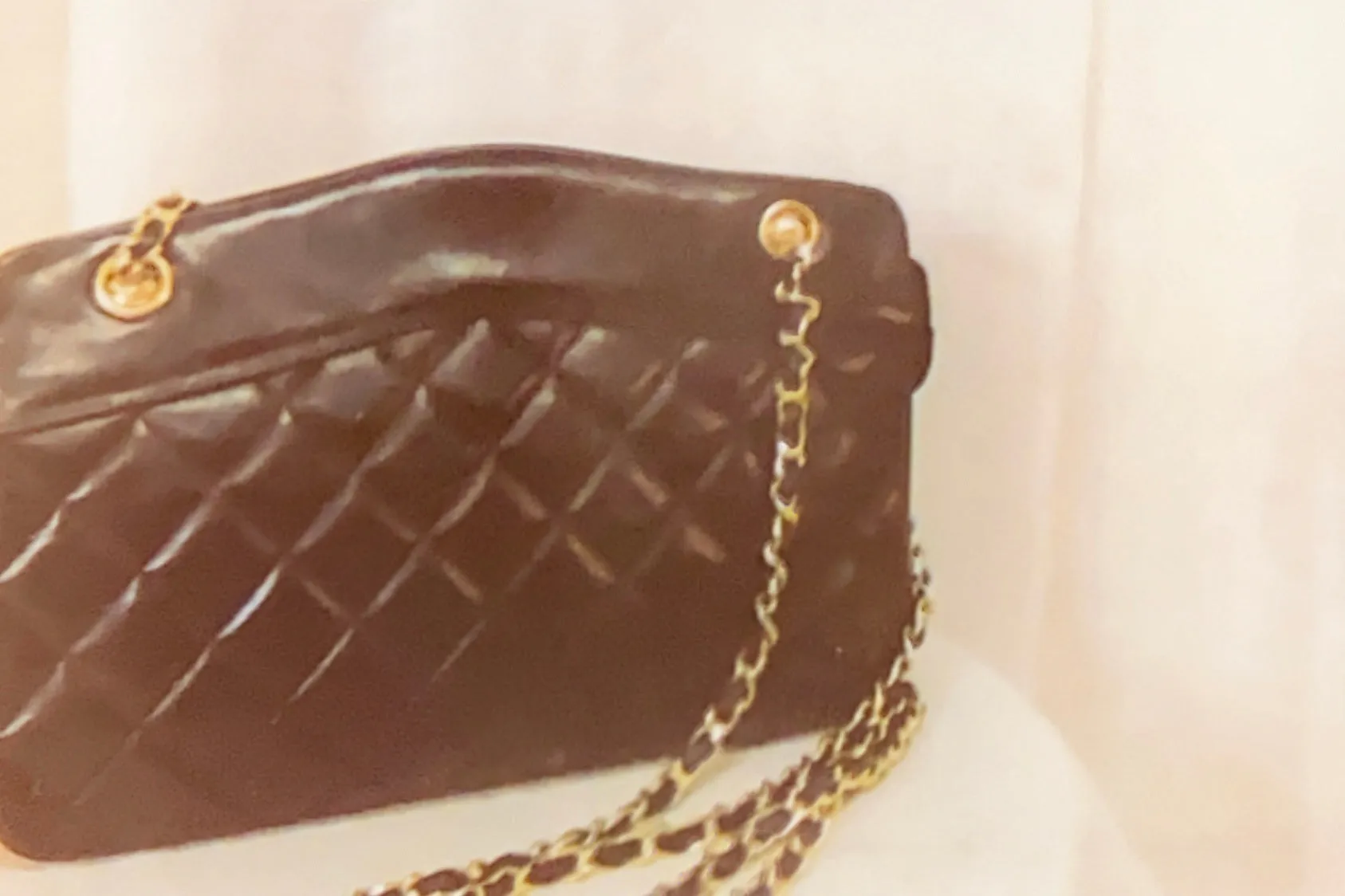 Chanel Vintage Quilted Lambskin Shoulder Bag