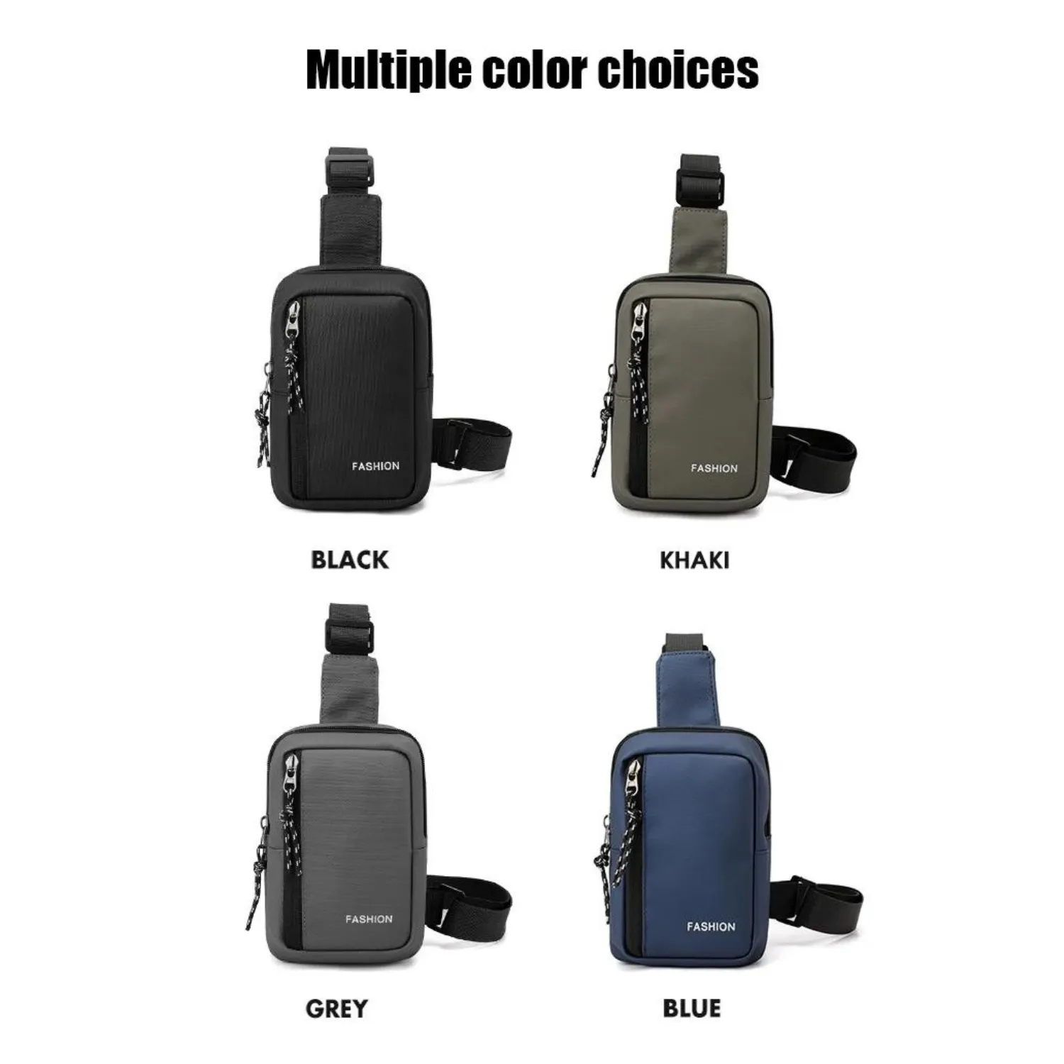 Compact Urban Crossbody Oxford Bag for Men