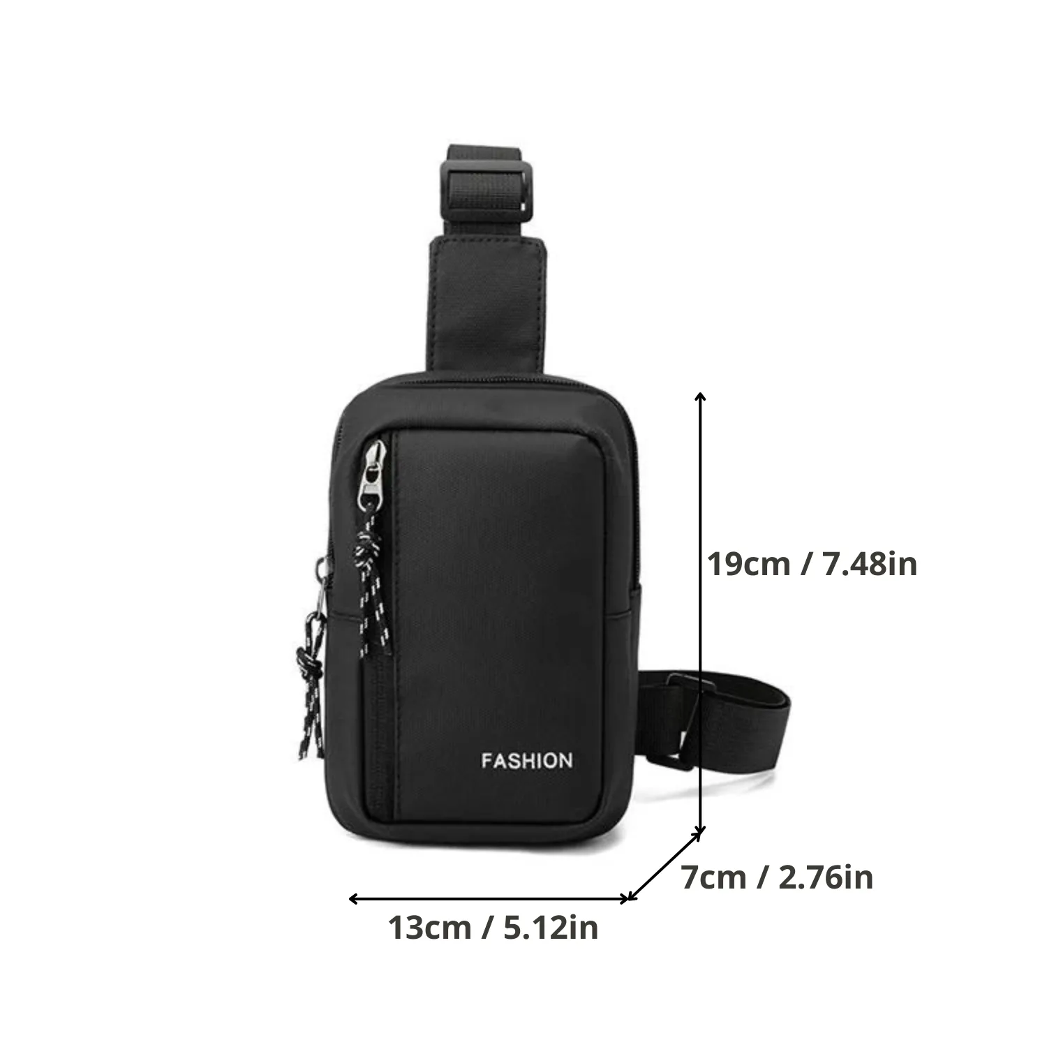 Compact Urban Crossbody Oxford Bag for Men