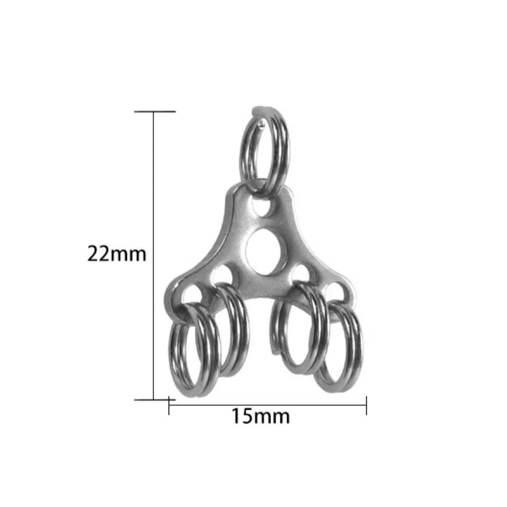 EDC Quicklink Bag Suspension Clip With Keychain