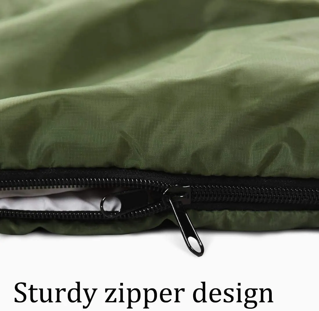 FARLAND Sleeping Bags 30 for Adults Teens Kids with Compression Sack Portable and Lightweight for 3-4 Season Camping, Hiking,Waterproof, Backpacking and Outdoors