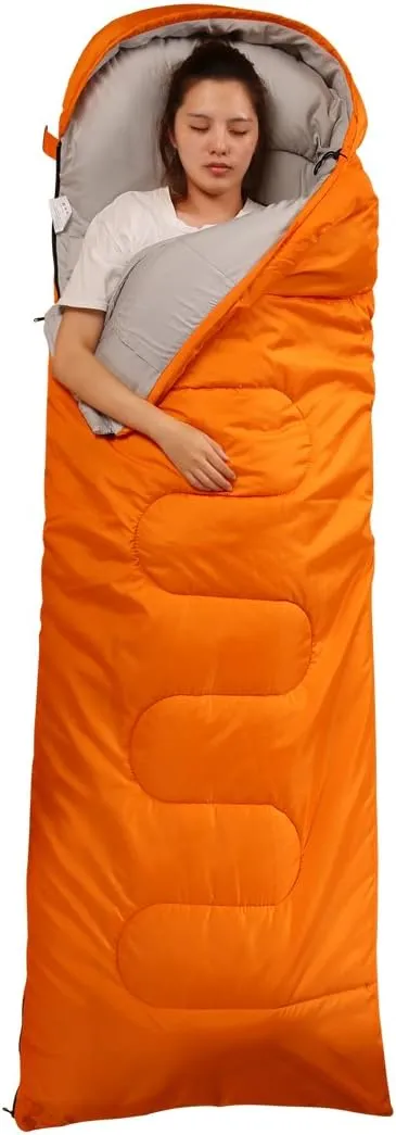 FARLAND Sleeping Bags 30 for Adults Teens Kids with Compression Sack Portable and Lightweight for 3-4 Season Camping, Hiking,Waterproof, Backpacking and Outdoors