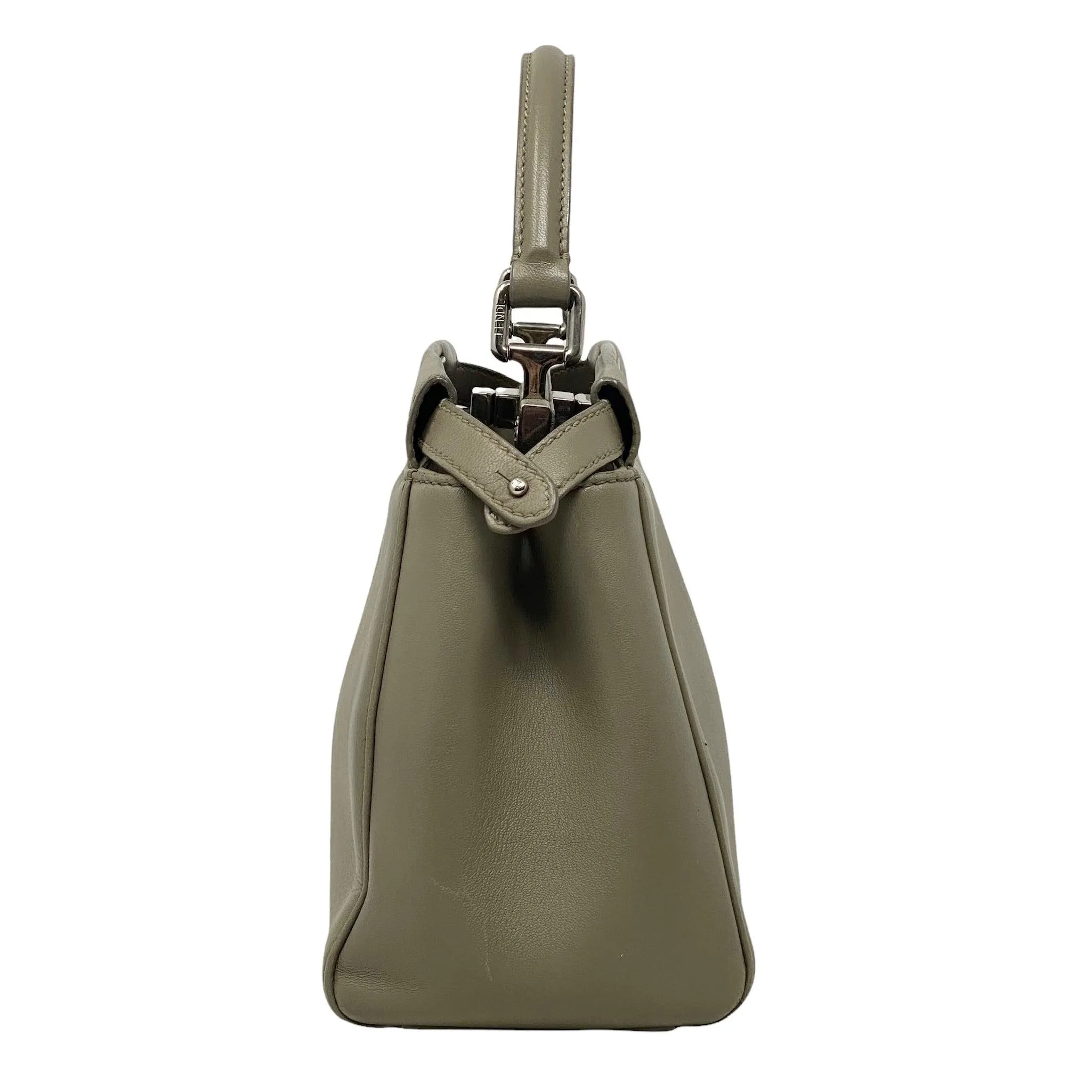 Fendi Grey Mini Peekaboo Bag