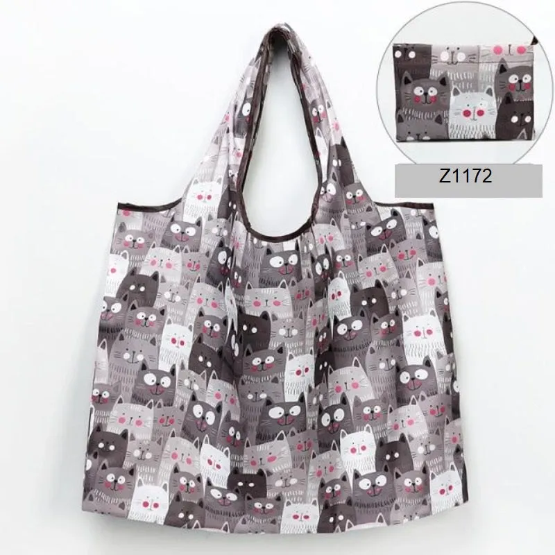 Foldable Nylon Tote Bag