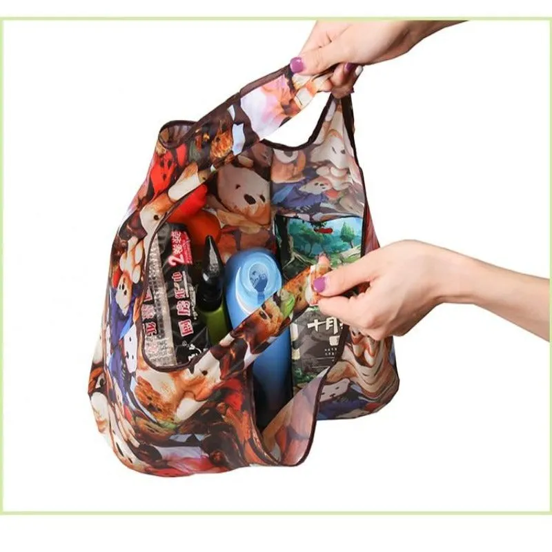 Foldable Nylon Tote Bag