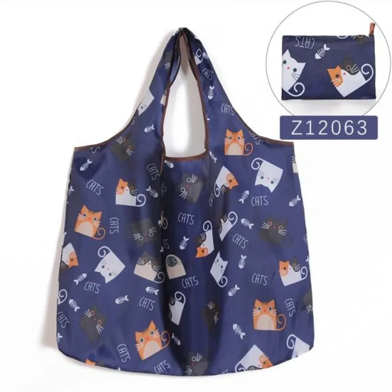 Foldable Nylon Tote Bag