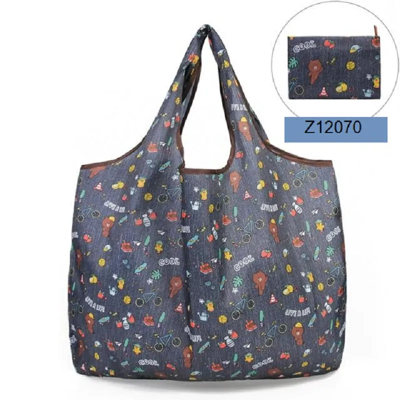 Foldable Nylon Tote Bag