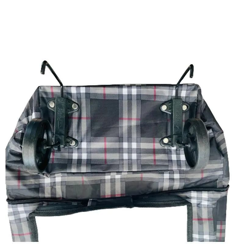 Foldable Shopping Bag With Wheels F34-8-669