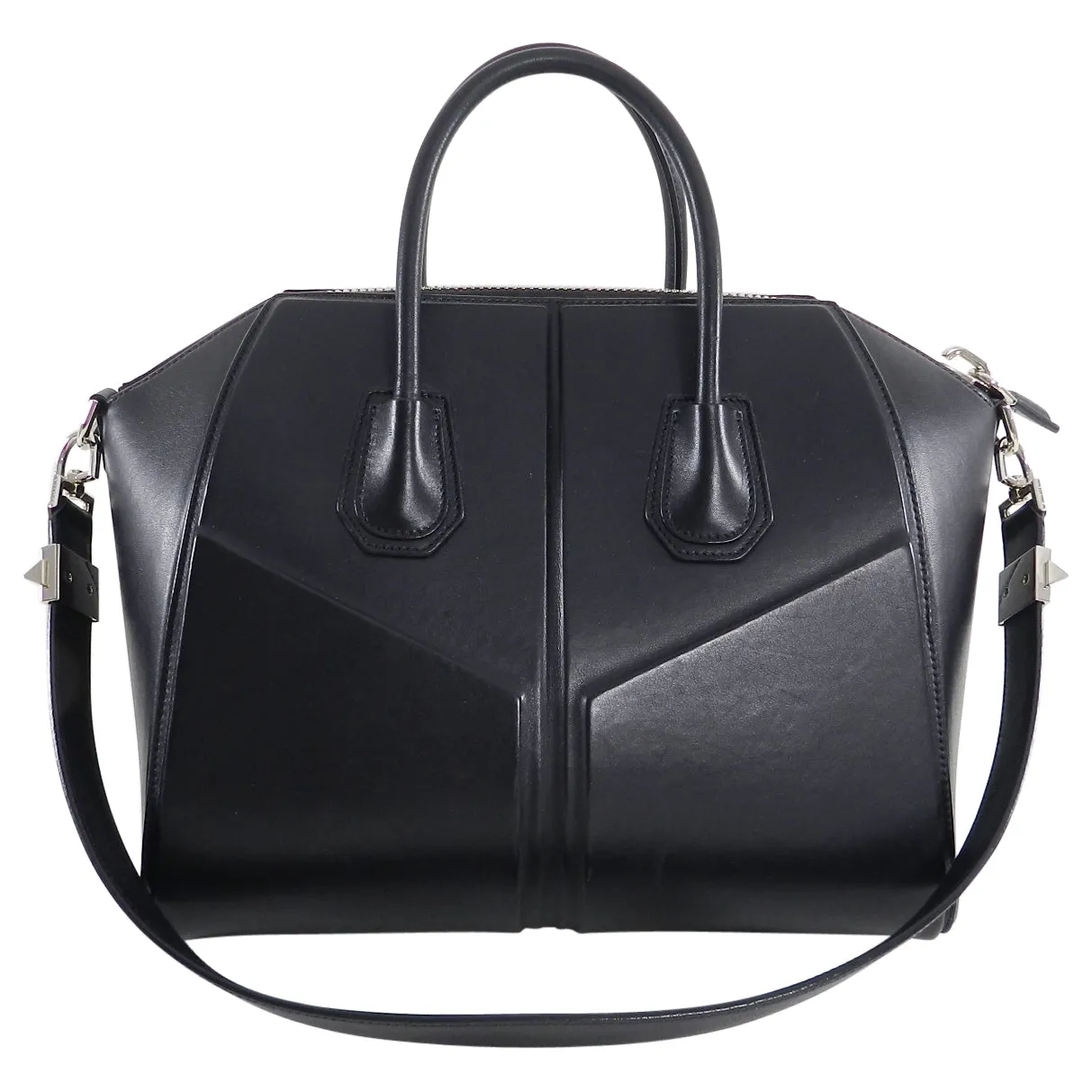 Givenchy Black Leather Antigona 3-D Animation Bag Medium