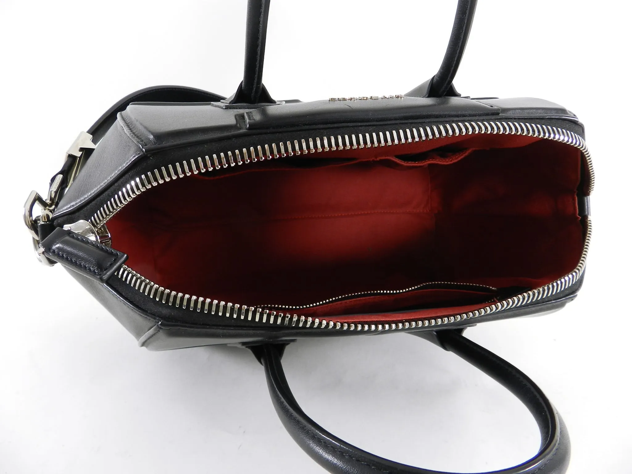 Givenchy Black Leather Antigona 3-D Animation Bag Medium