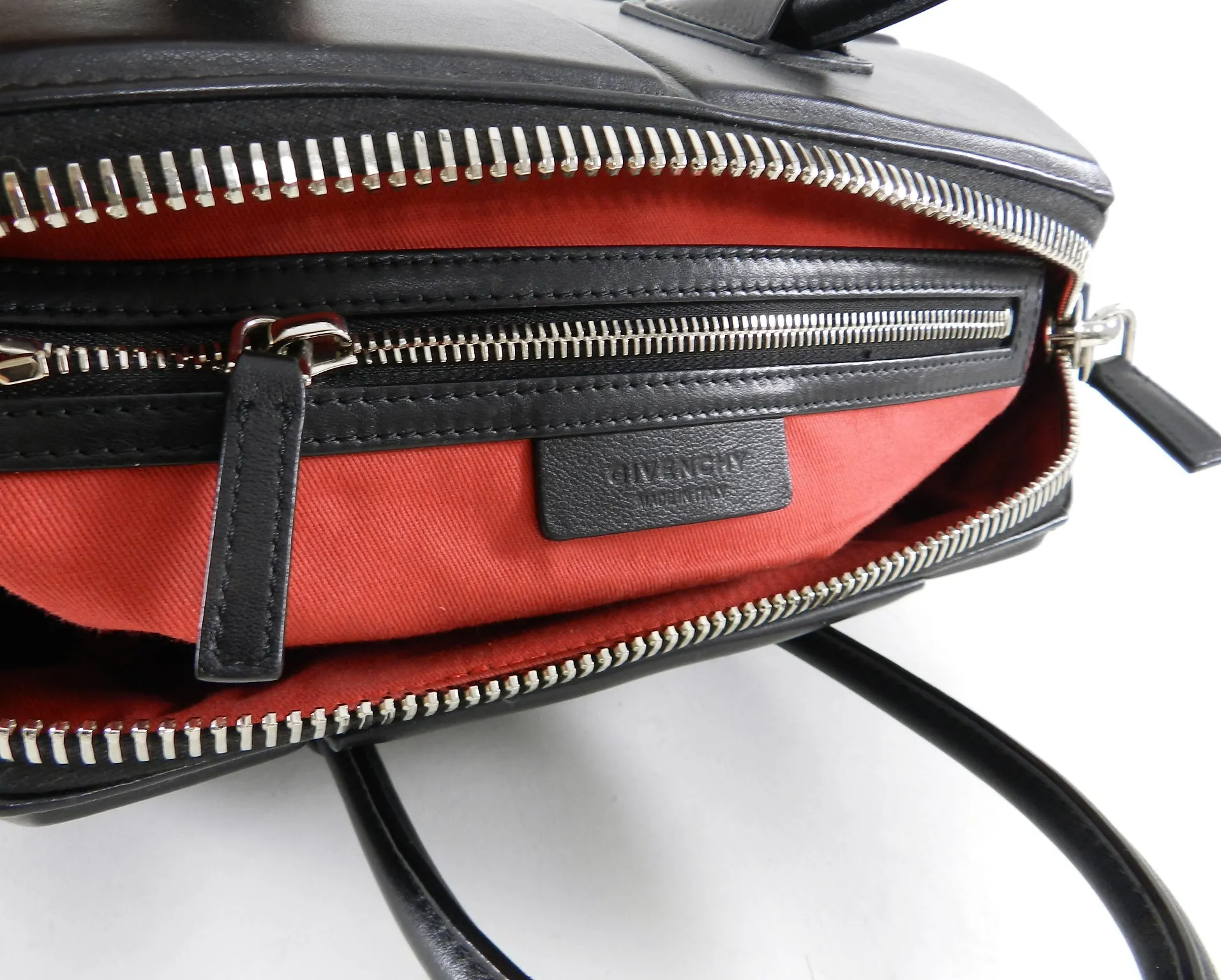 Givenchy Black Leather Antigona 3-D Animation Bag Medium