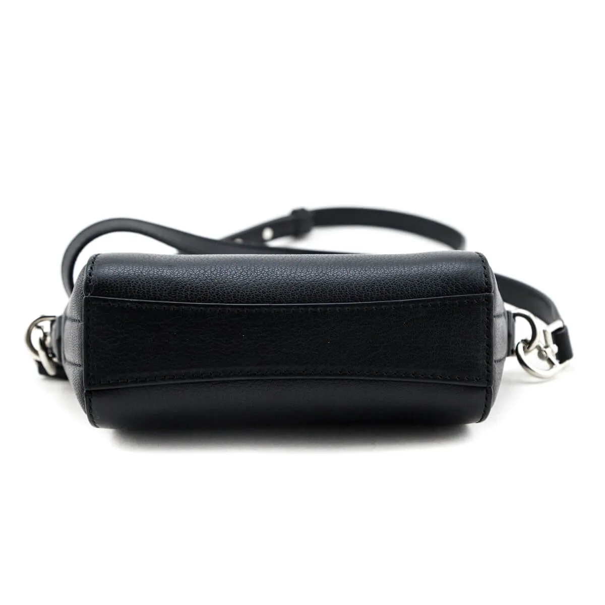 Givenchy Black Sugar Goatskin Nano Antigona Crossbody Bag