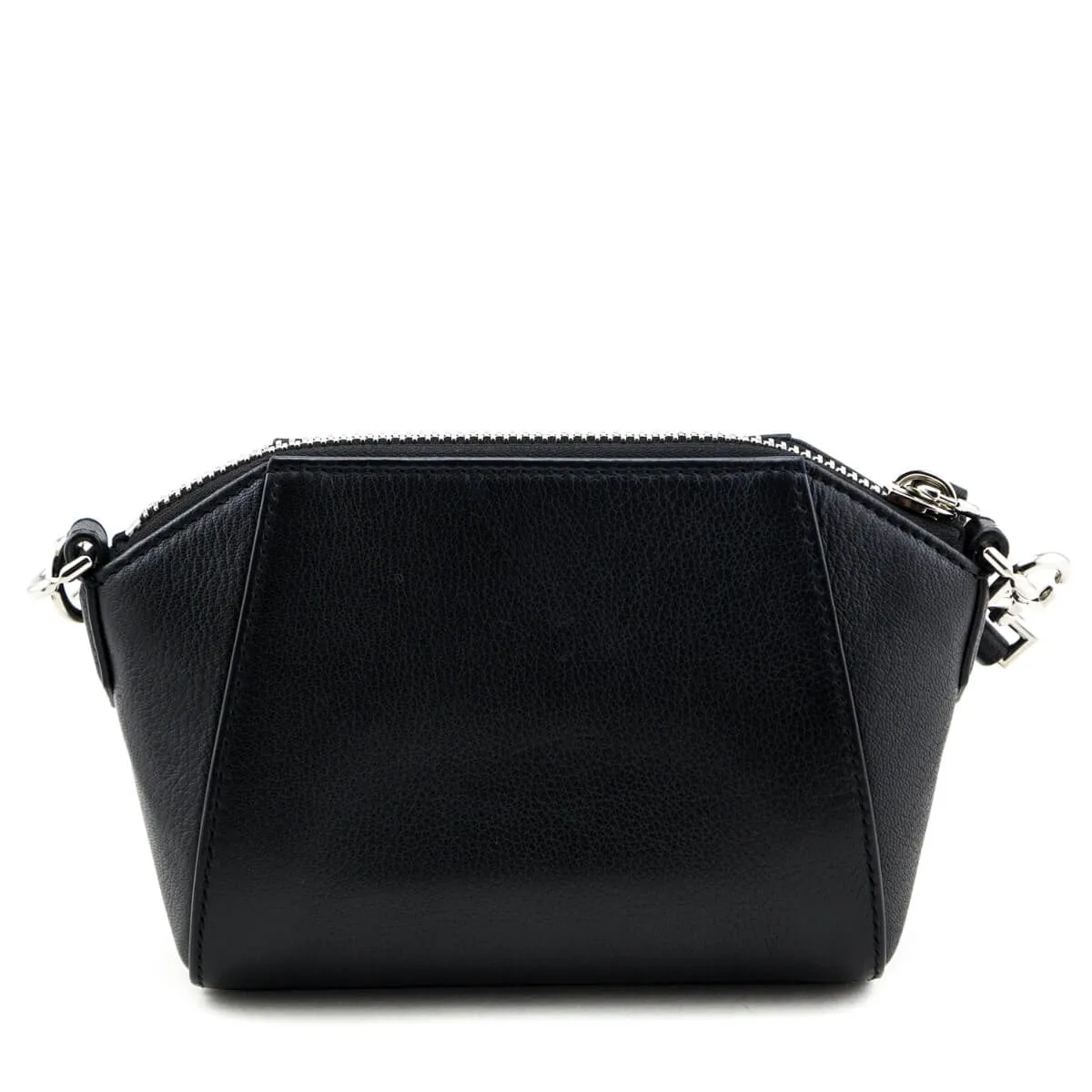 Givenchy Black Sugar Goatskin Nano Antigona Crossbody Bag