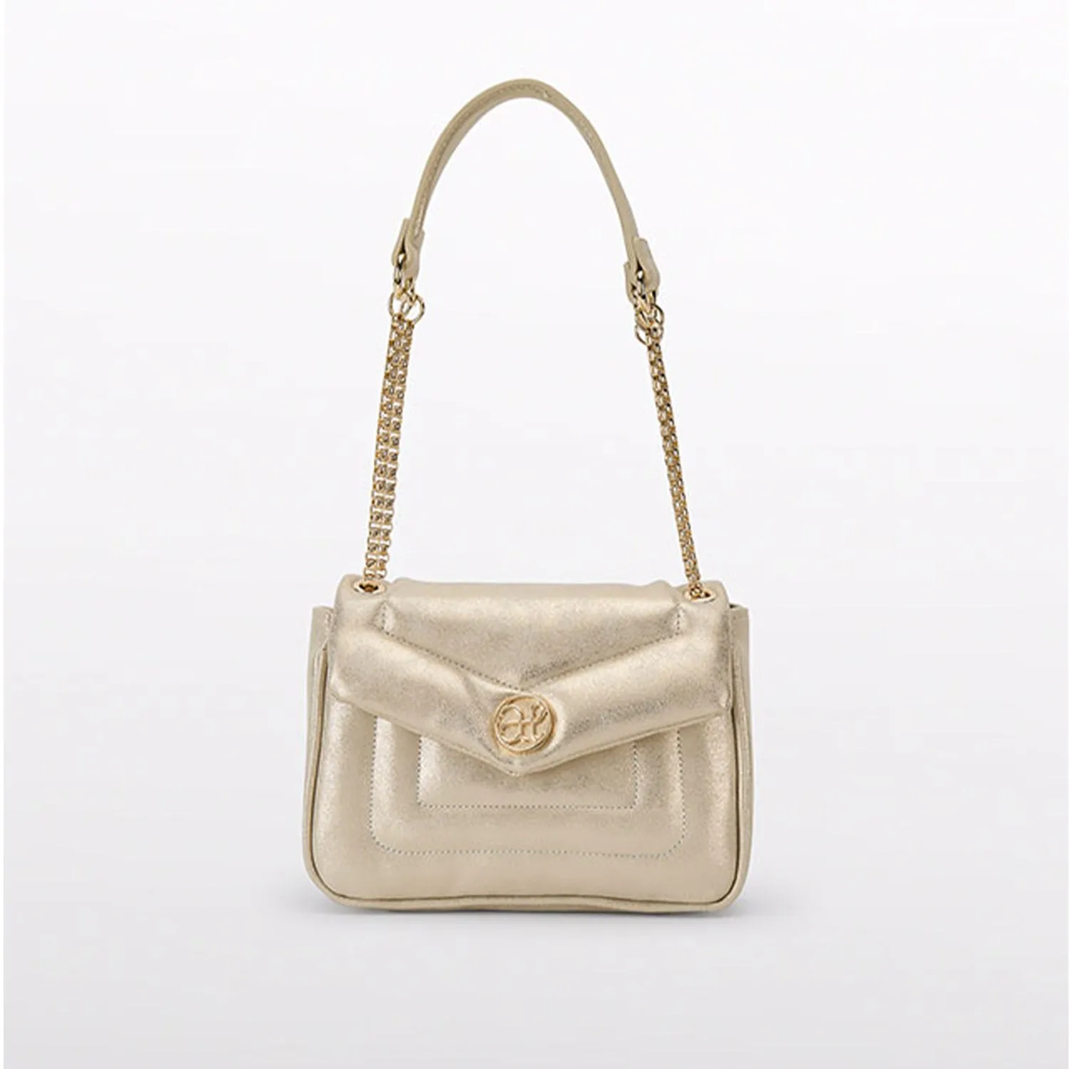Gold Quilted Bag