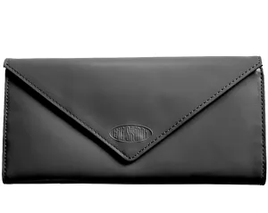 Leather Slimvelope Black