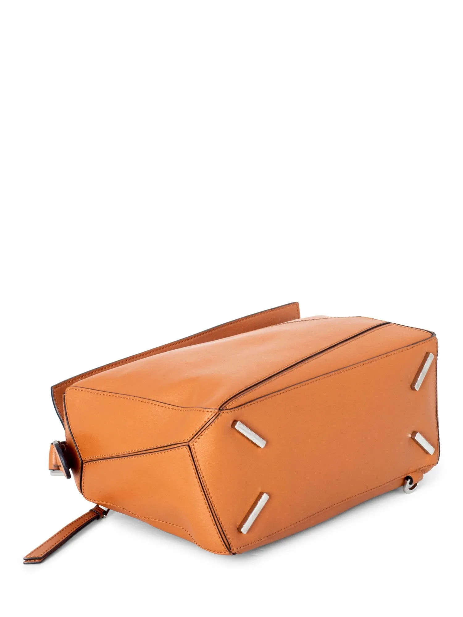 Loewe Leather Puzzle Top Handle Bag Brown