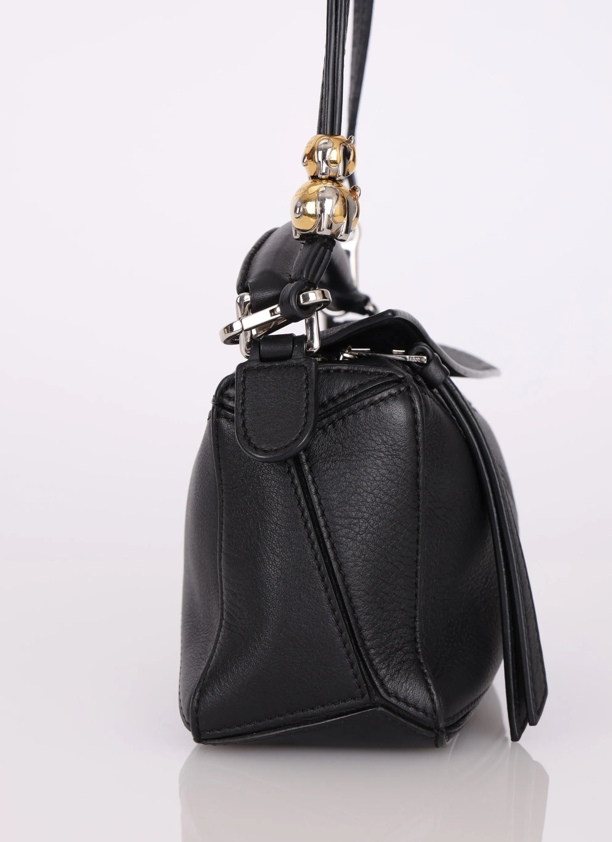 Loewe Mini Puzzle Bag w/ Loewe Panda Charms