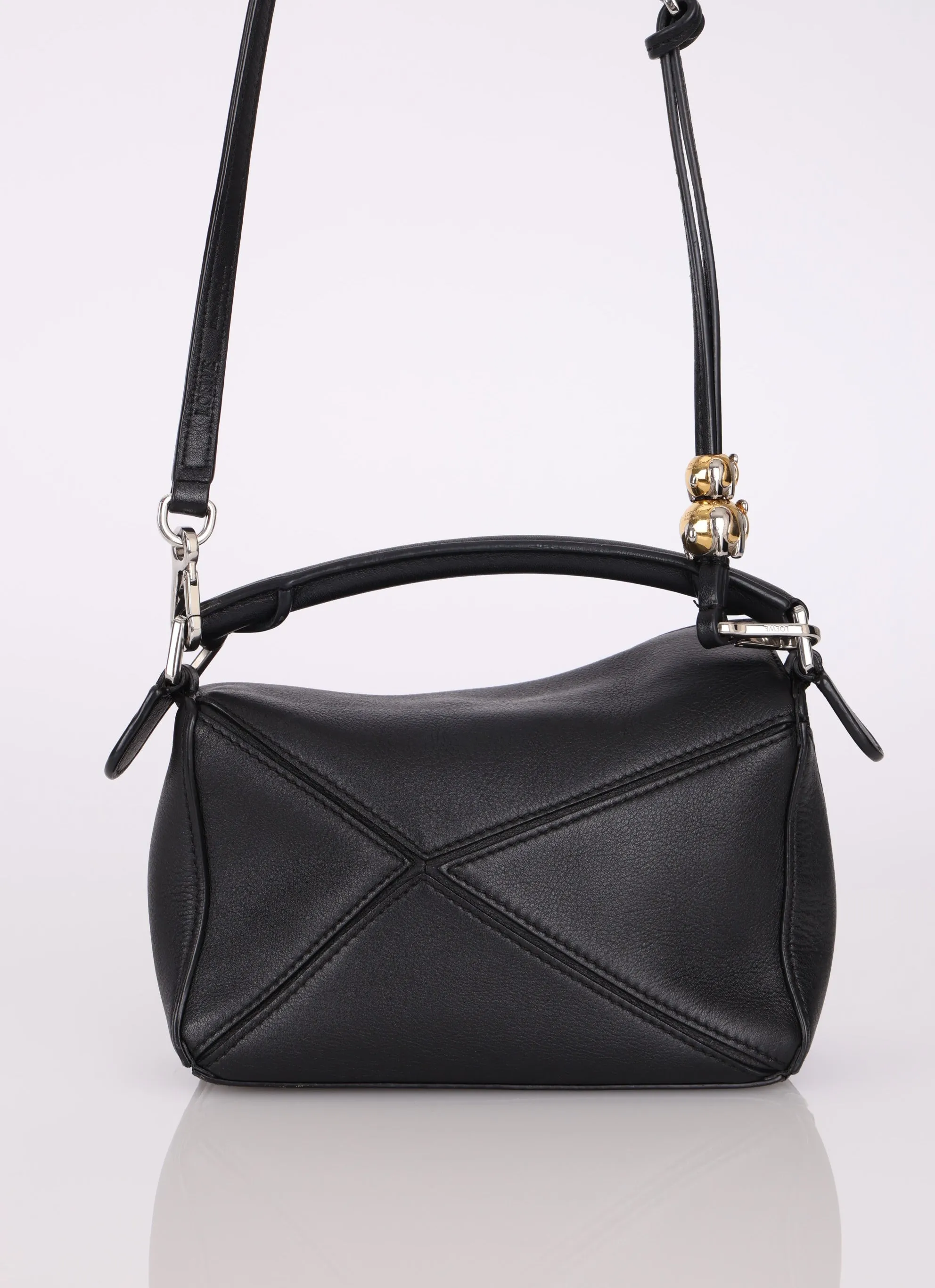 Loewe Mini Puzzle Bag w/ Loewe Panda Charms