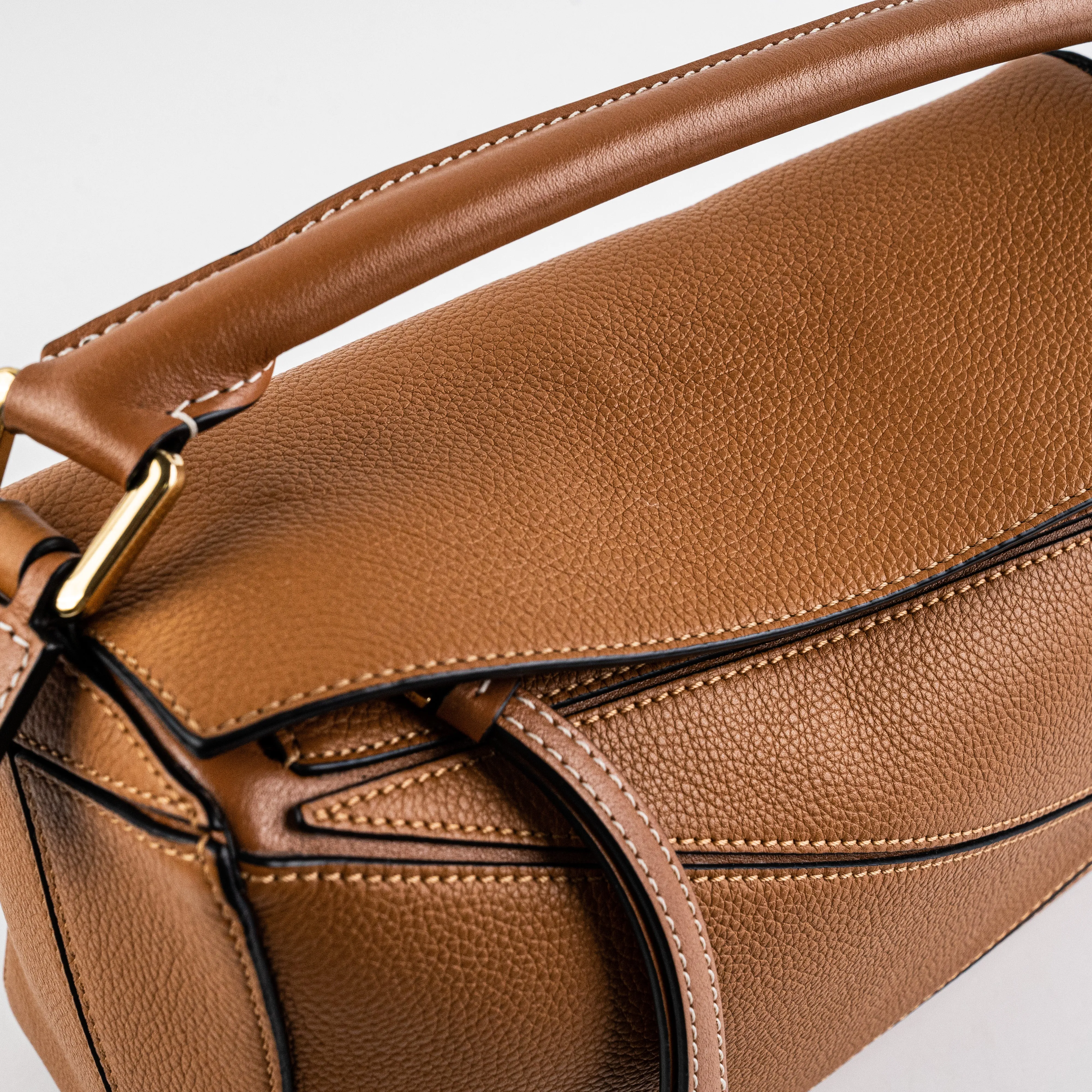 Loewe Small Puzzle Light Caramel Bag