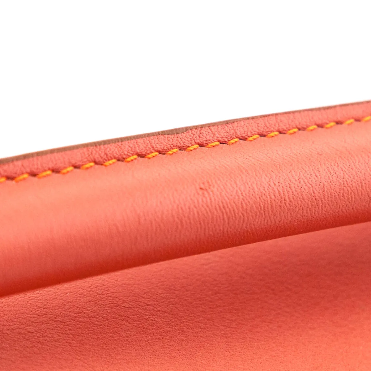 Loewe x Paula's Ibiza Orange & Multicolor Mini Puzzle Edge Bag