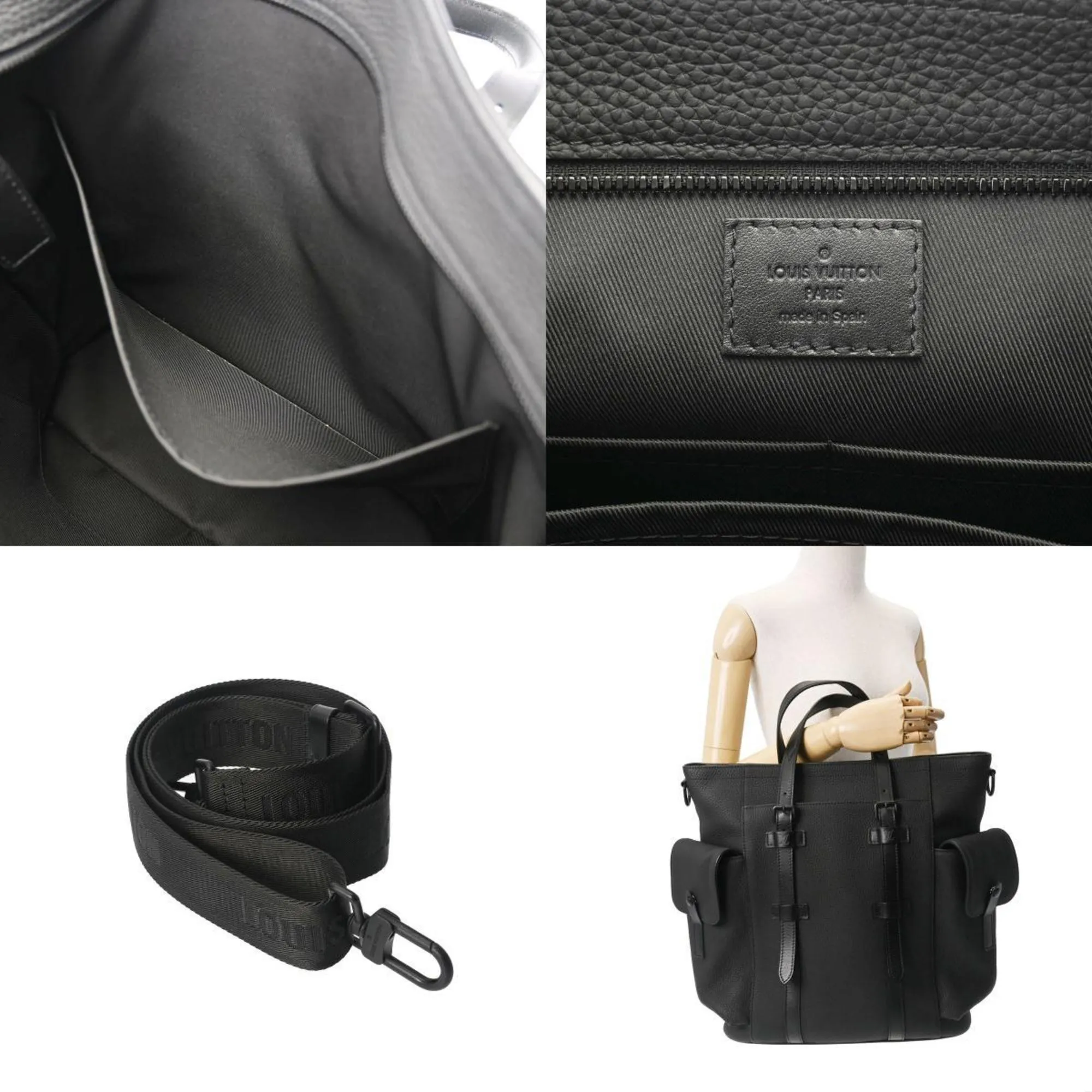 Louis Vuitton Christopher  Leather Tote Bag ()
