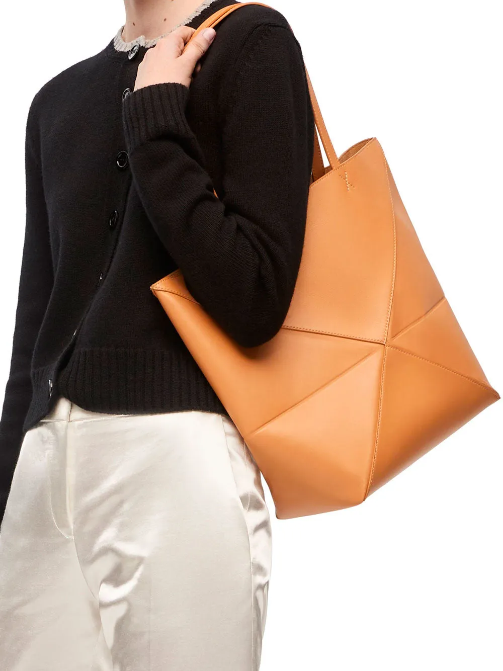 Medium Puzzle Fold tote bag