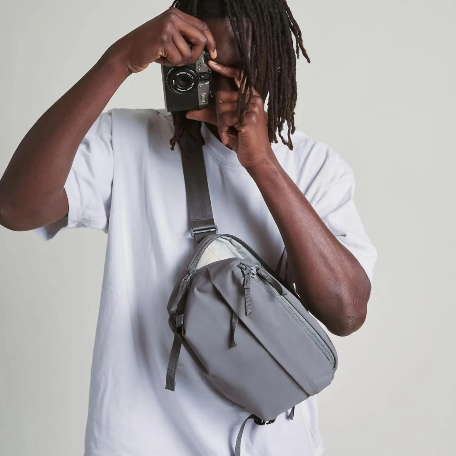 Moment Everything Sling  Water-Resistant Everyday Crossbody Bag | 2L & 4L Sizes (Gen 2, Olive, 4L)