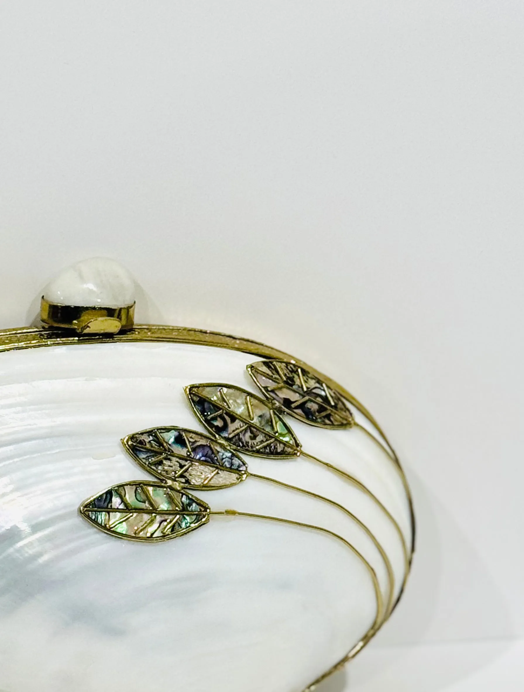 Mother of Pearl Shell Clutch