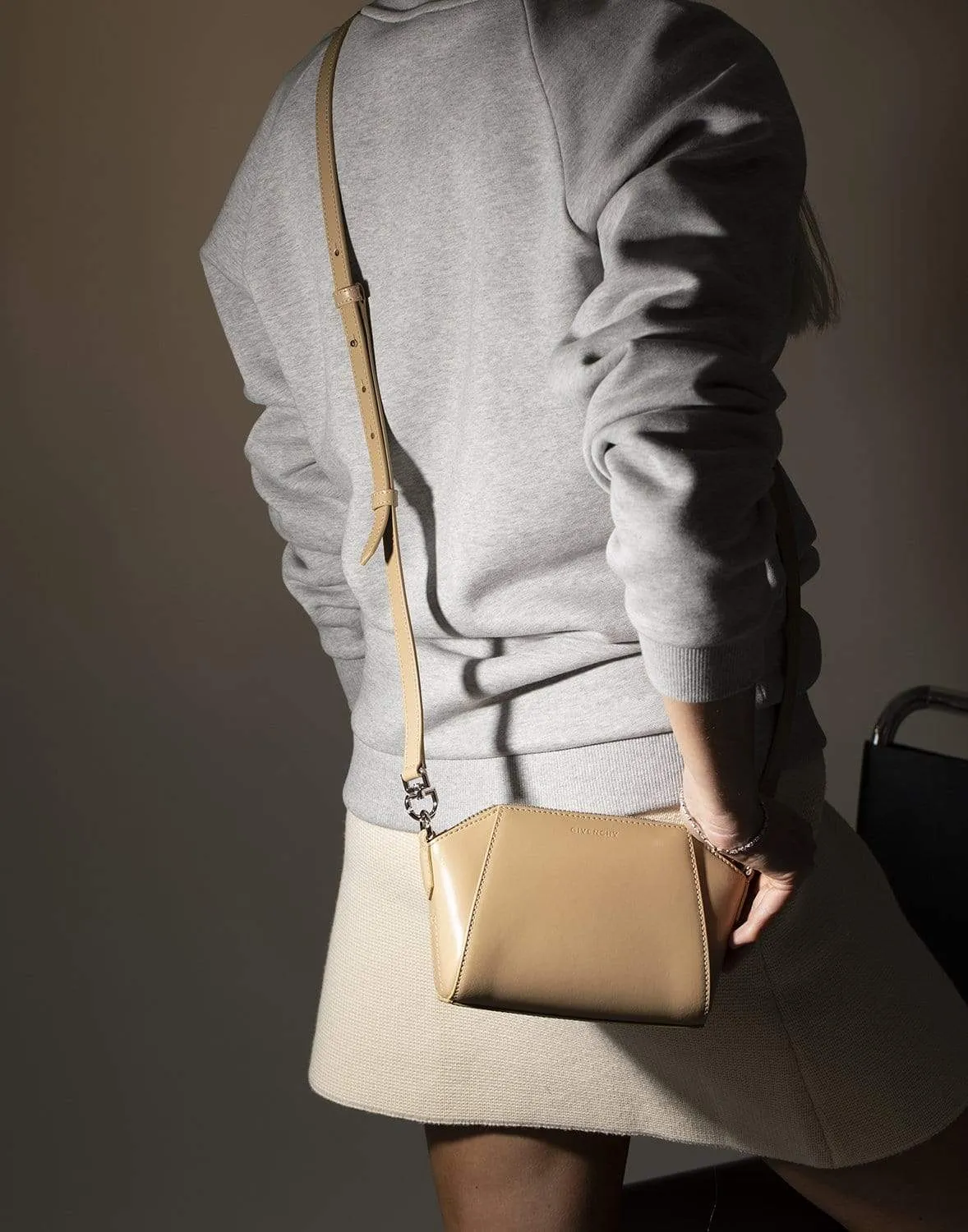 Nano Antigona Bag In Box Leather