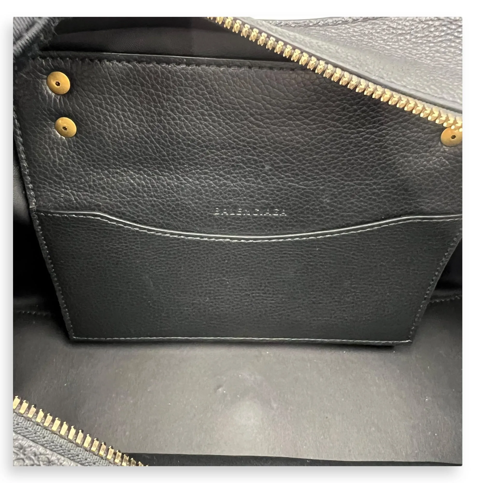 Neo Classic Top Handle Bag Black in Calfskin, Gold hardware