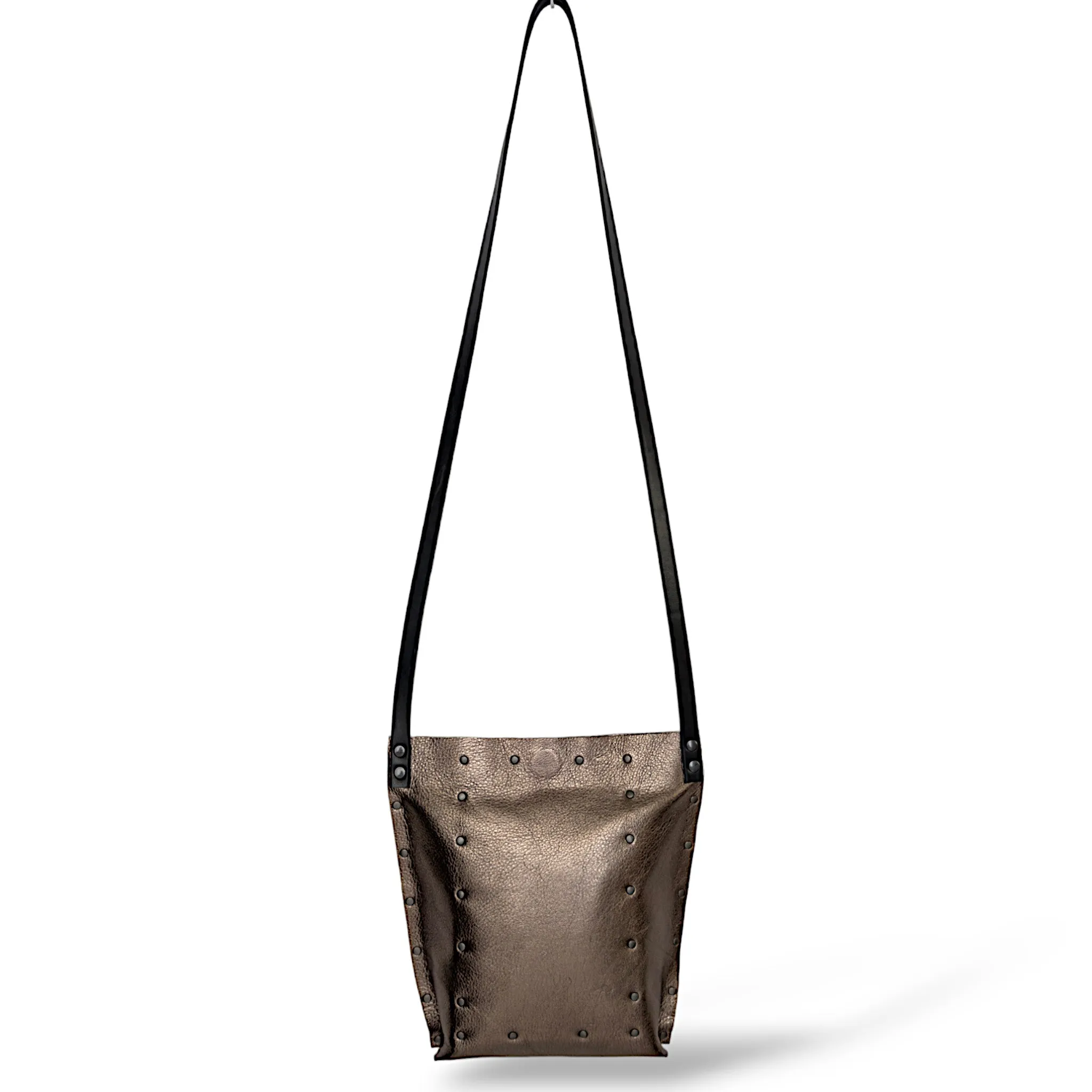 Pewter Crossbody Bag