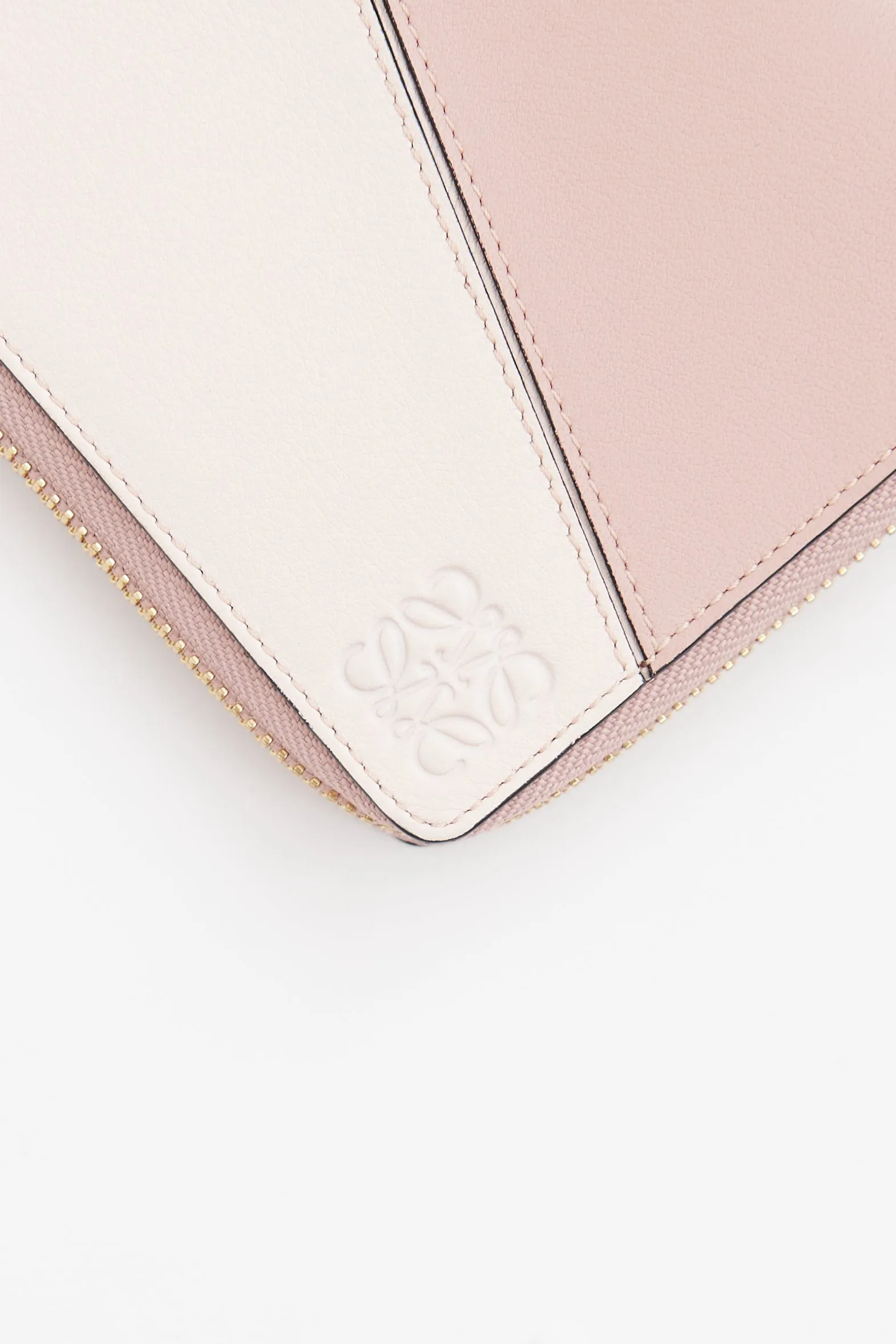 Pink Puzzle Zip Wallet