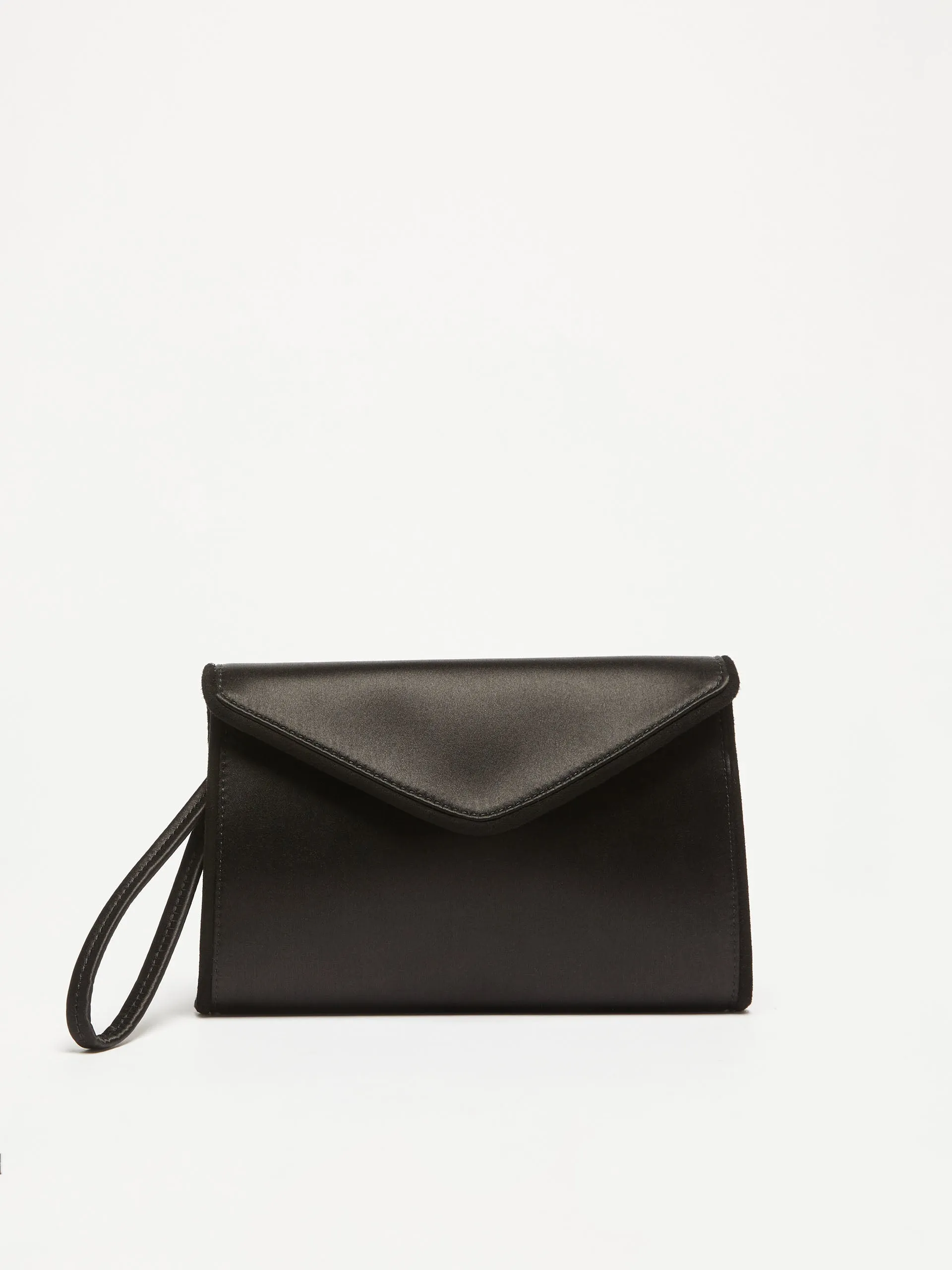 Satin clutch