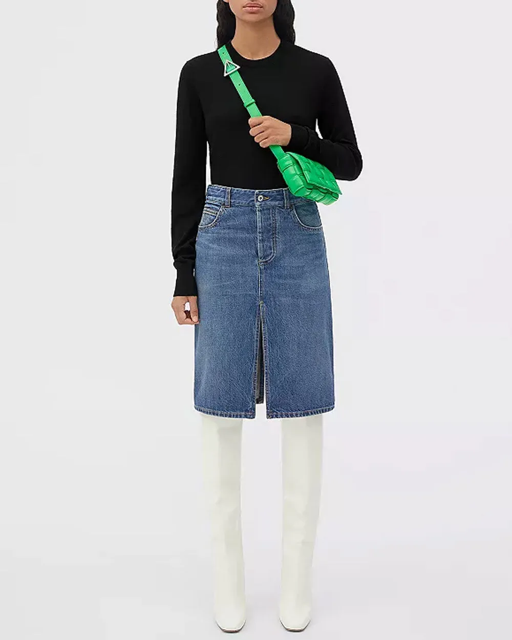 Small Padded Cassette Bag in Parakeet