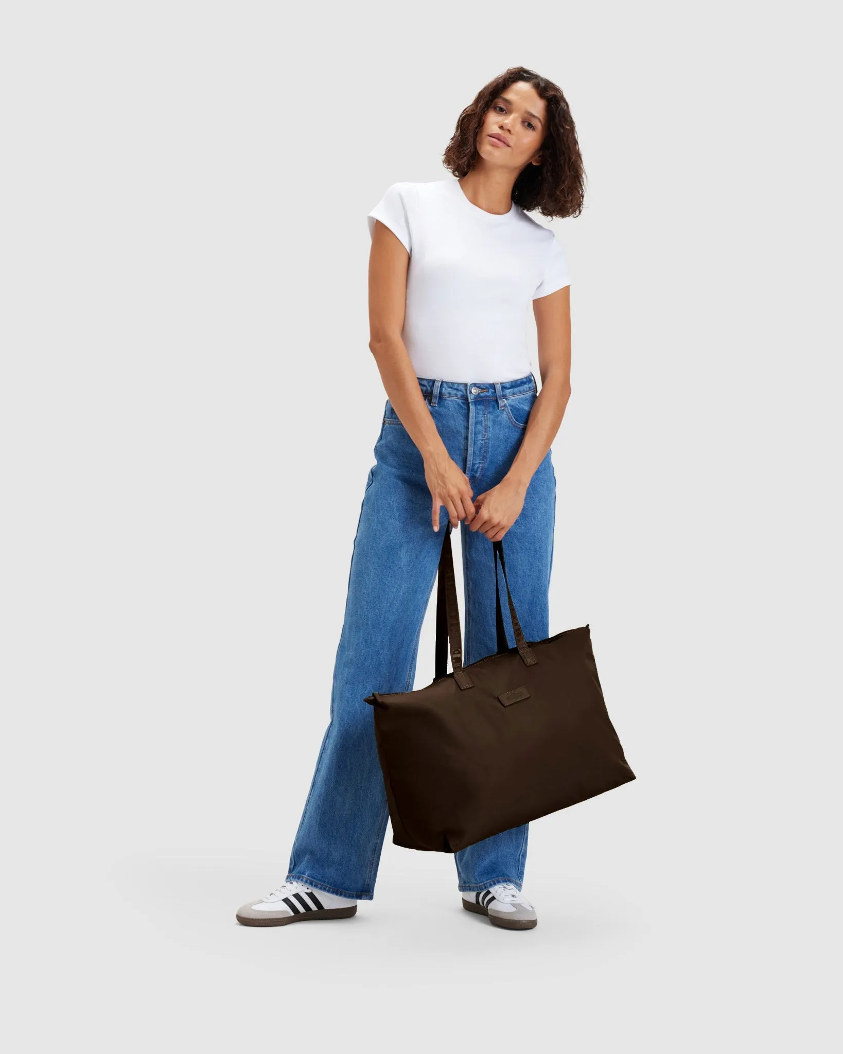 Stash & Dash Tote Bag  - Mocha Brown