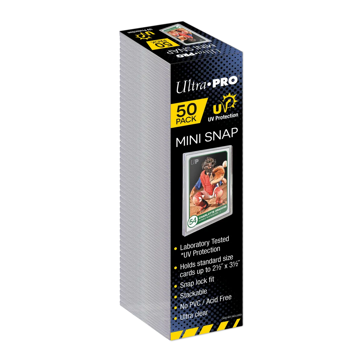 UV Mini Snap Card Holders (50ct)